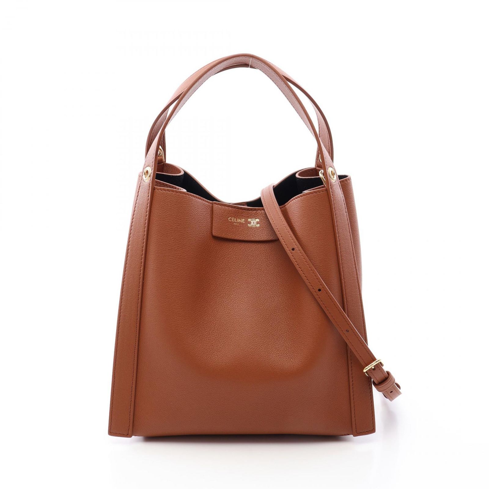 CELINE セリーヌ スモール キューボ 2WAY ハンドバッグ