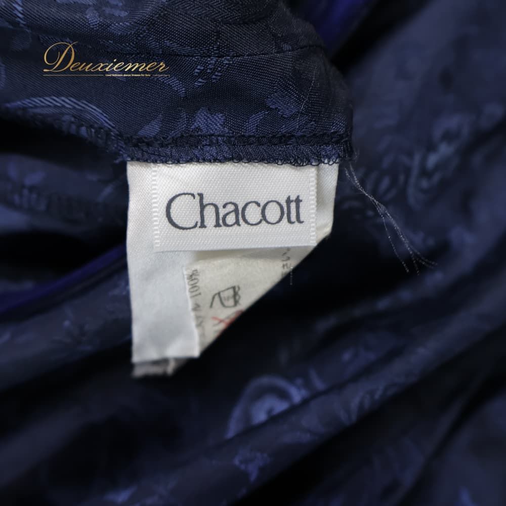 フラメンコ 衣装 Chacott チャコット ドレス ワンピース ネイビー系