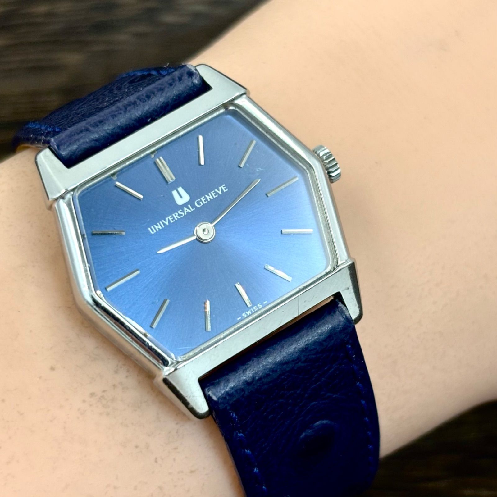 稼働/名機】Universal Geneve/ユニバーサルジュネーブ 腕時計 手巻き