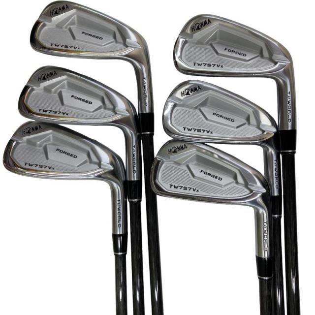 【中古】 本間ゴルフ TOUR WORLD TW757Vx 6S アイアンセット IR リシャフト (フレックスその他) メンズ 男性用 右利き 右用 Cランク ゴルフクラブ
