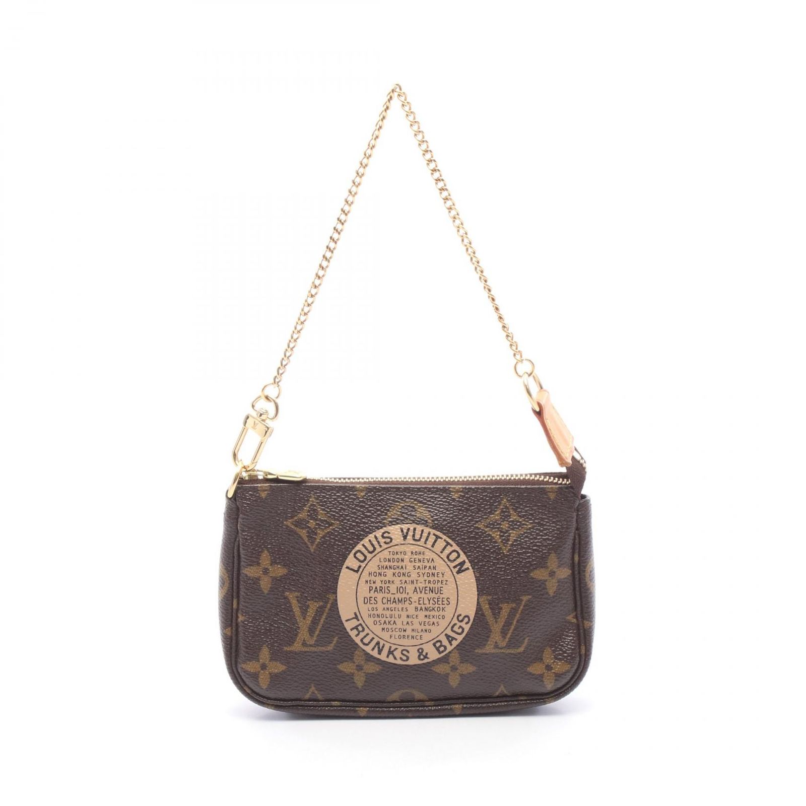 LOUIS VUITTON ルイ・ヴィトン ミニポシェット アクセソワール モノグラム T&B ハンドバッグ