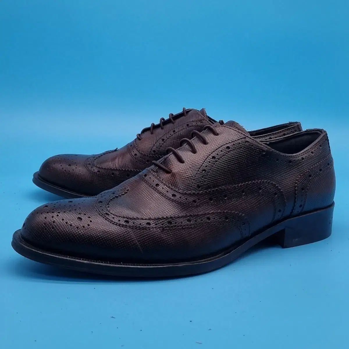 ミソペ ウイングチップ メンズシューズ 255