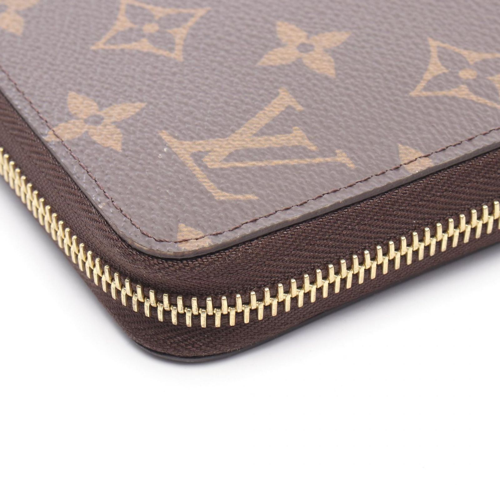 LOUIS VUITTON ルイ・ヴィトン ジッピーウォレット モノグラム フューシャ ラウンド長財布