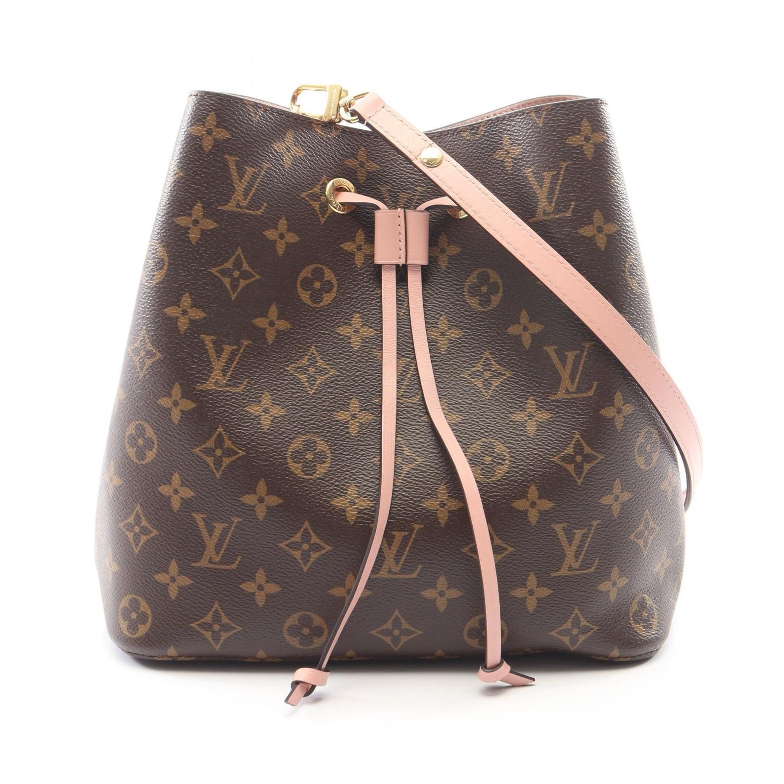 LOUIS VUITTON ルイ・ヴィトン ネオノエ モノグラム ローズプードル ショルダーバッグ