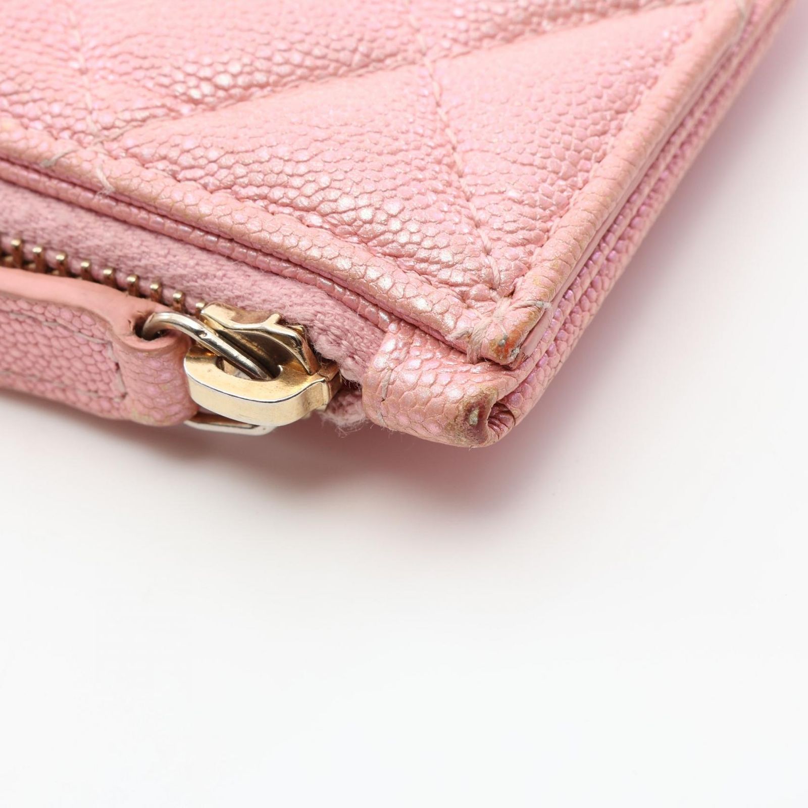 CHANEL シャネル クラシック メタリック カードケース コインケース 