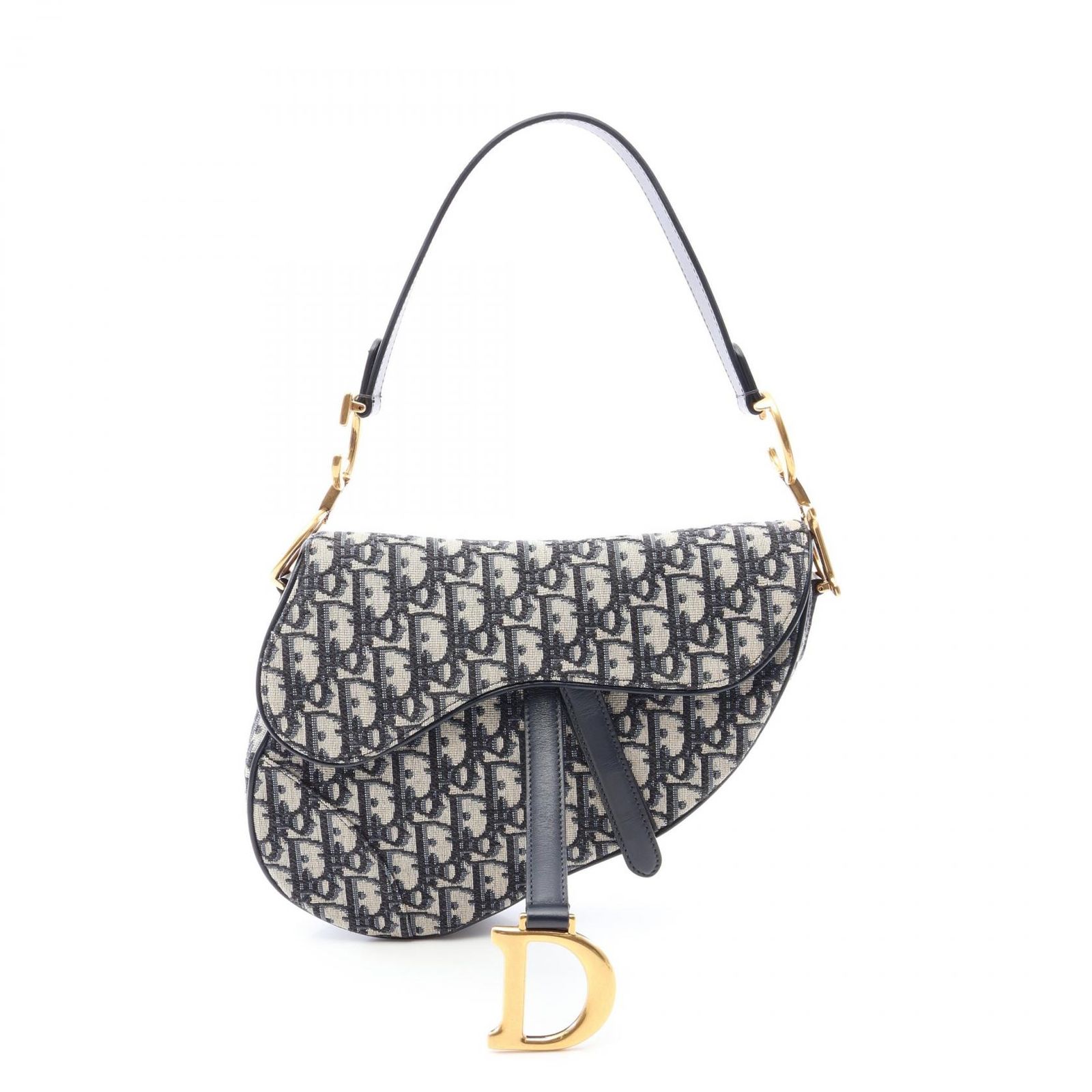 Dior ディオール サドルバッグ オブリークジャカード ハンドバッグ