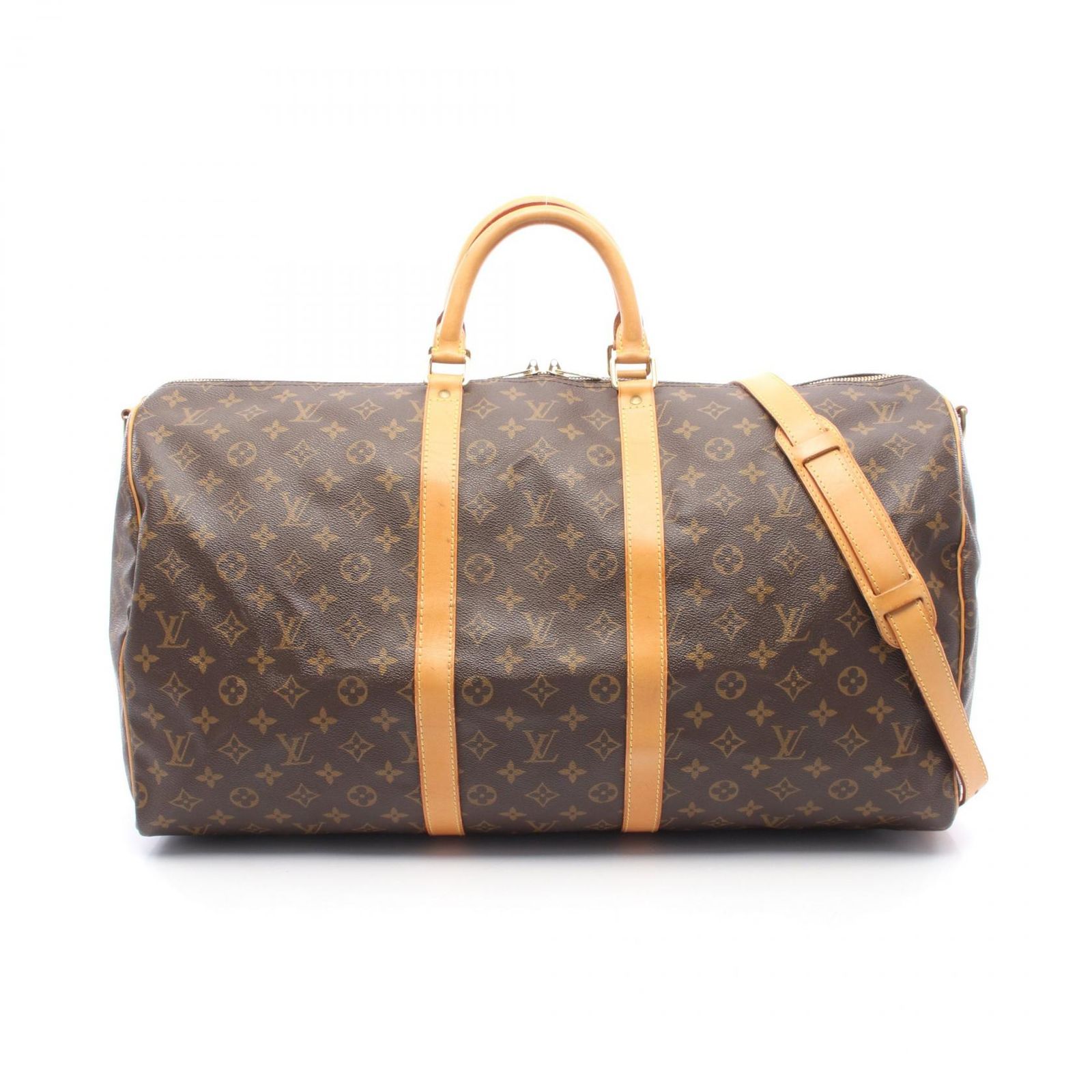 LOUIS VUITTON ルイ・ヴィトン キーポル バンドリエール55 モノグラム 2WAY ボストンバッグ