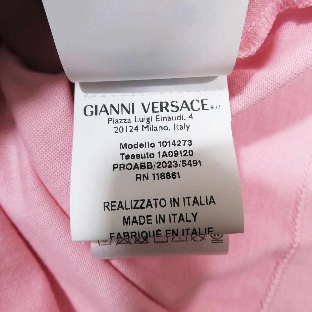 未使用 Versace ヴェルサーチ フロント 1978 リエディション ロゴ T