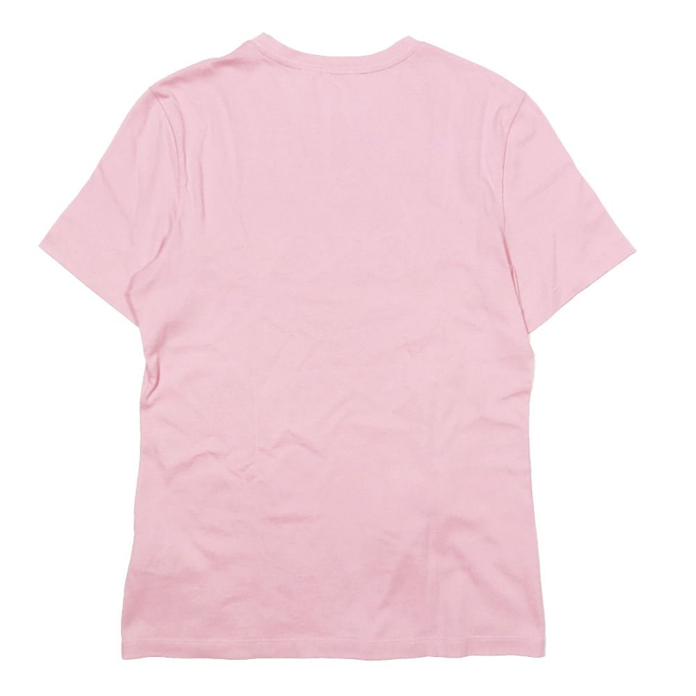VERSACE - 未使用 Versace ヴェルサーチ フロント 1978 リエディション ロゴ Tシャツ カットソー クルーネック 半袖 トップス ピンク 36 レディース 古着 中古 USED 未使用 Versace ヴェルサーチ フロント 1978 リエディション ロゴ T