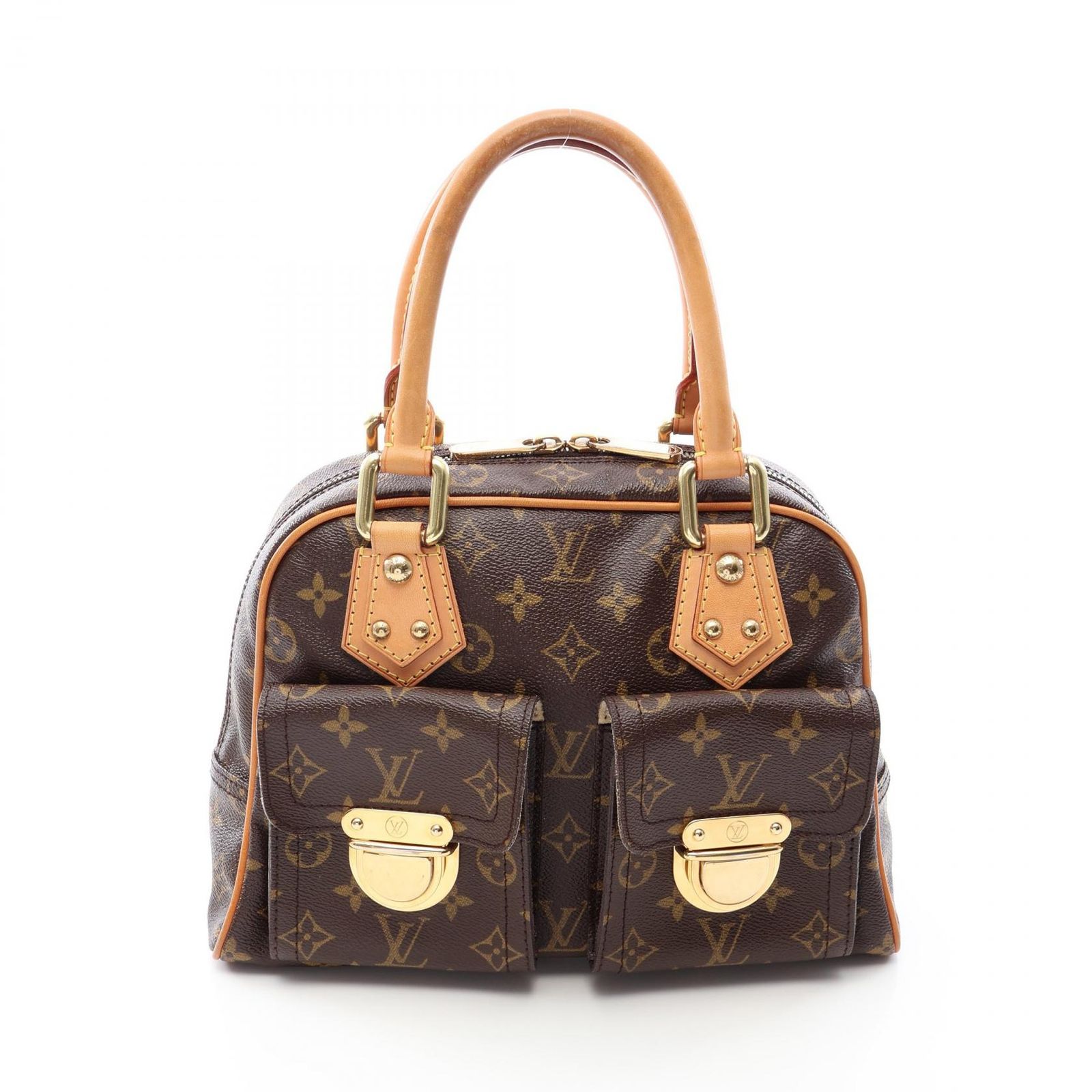 ★★★　ルイヴィトン　マンハッタン PM ハンドバッグ LOUIS VUITTON ルイ・ヴィトン マンハッタンPM ハンドバッグ - メルカリ