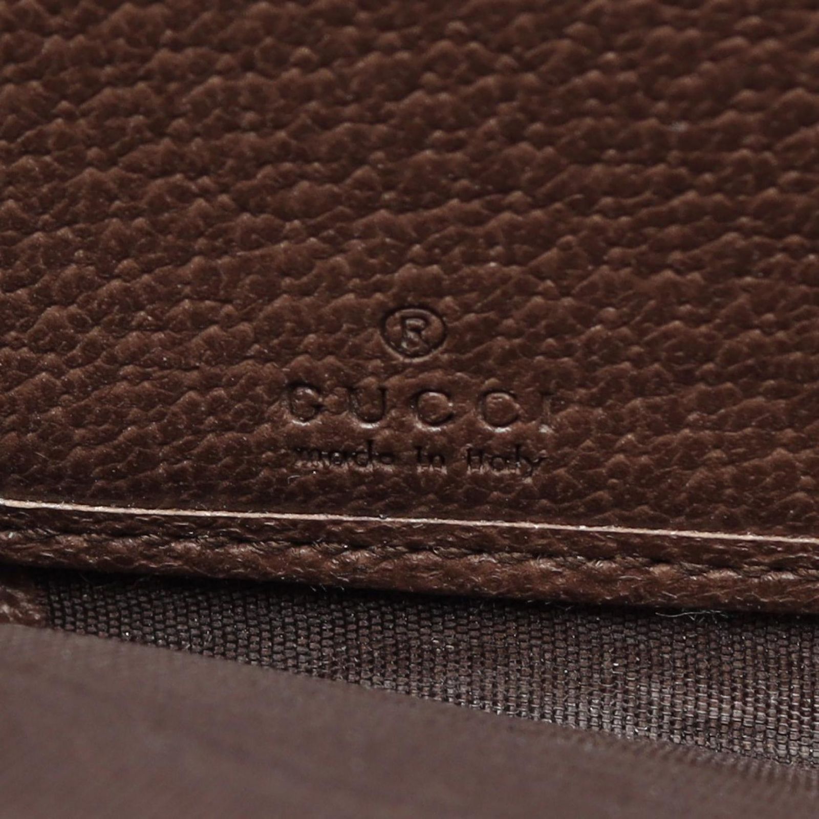 GUCCI グッチ オフィディア GGスプリーム シェリーライン ラウンド長