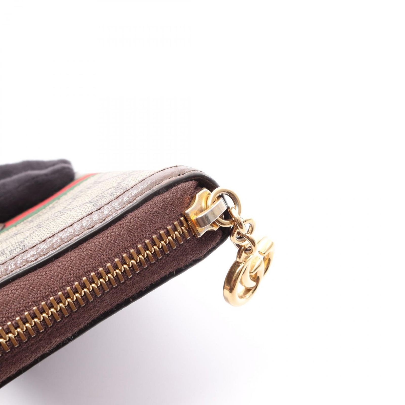 GUCCI グッチ オフィディア GGスプリーム シェリーライン ラウンド長
