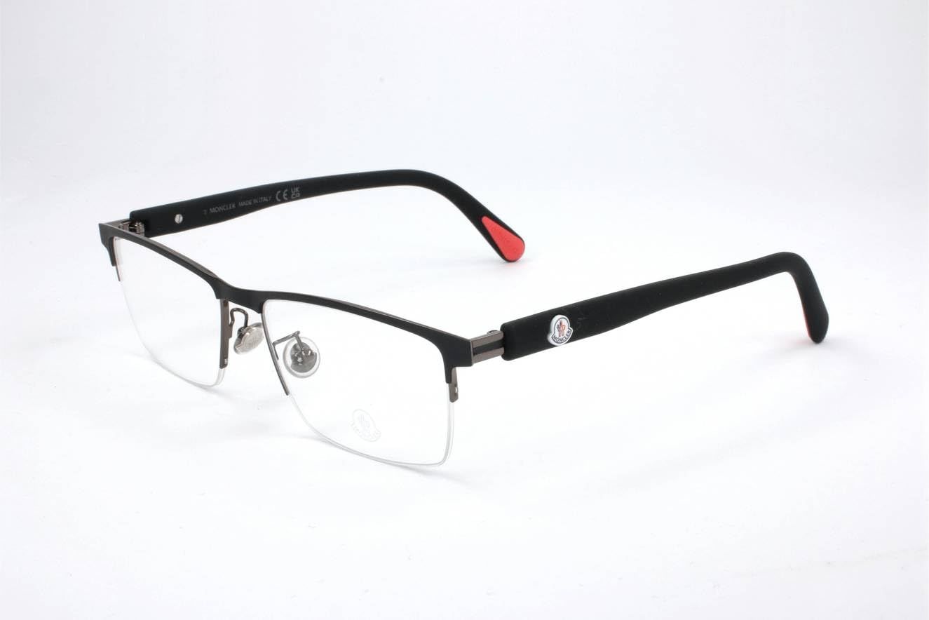[モンクレール] ML5164 H 002 MATTE BLACK 54/17/145 男性用メガネフレーム