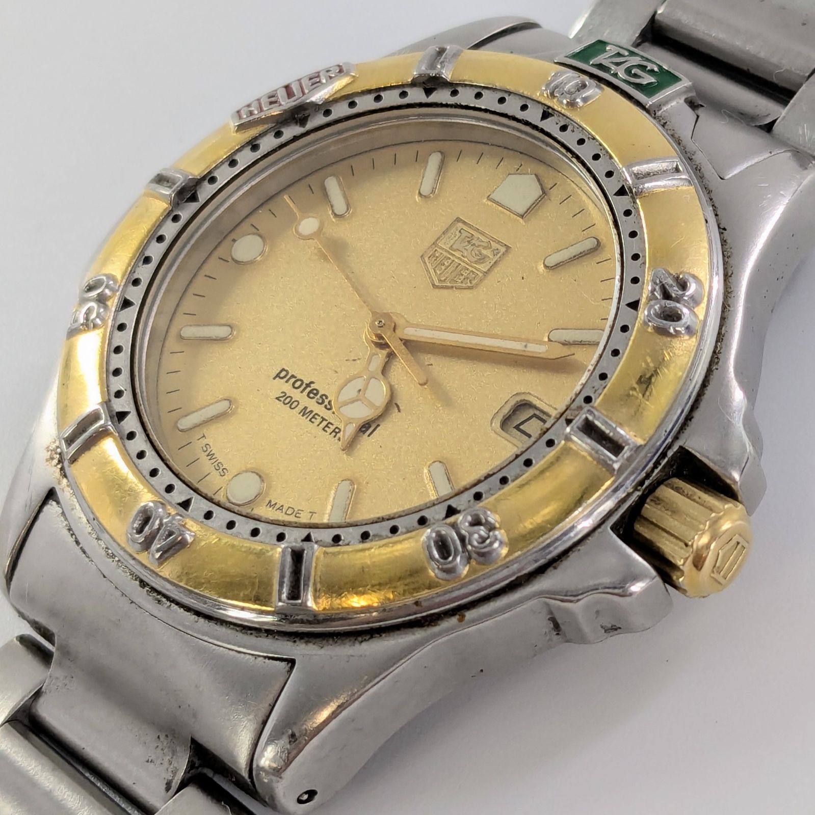 TAG HEUER タグホイヤー プロフェッショナル クロノ CK1111-0 クォーツ