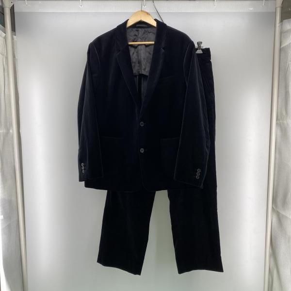 【中古】Supreme 23AW Vevet suit セットアップ ブラック Size:L/34　シュプリーム[24]