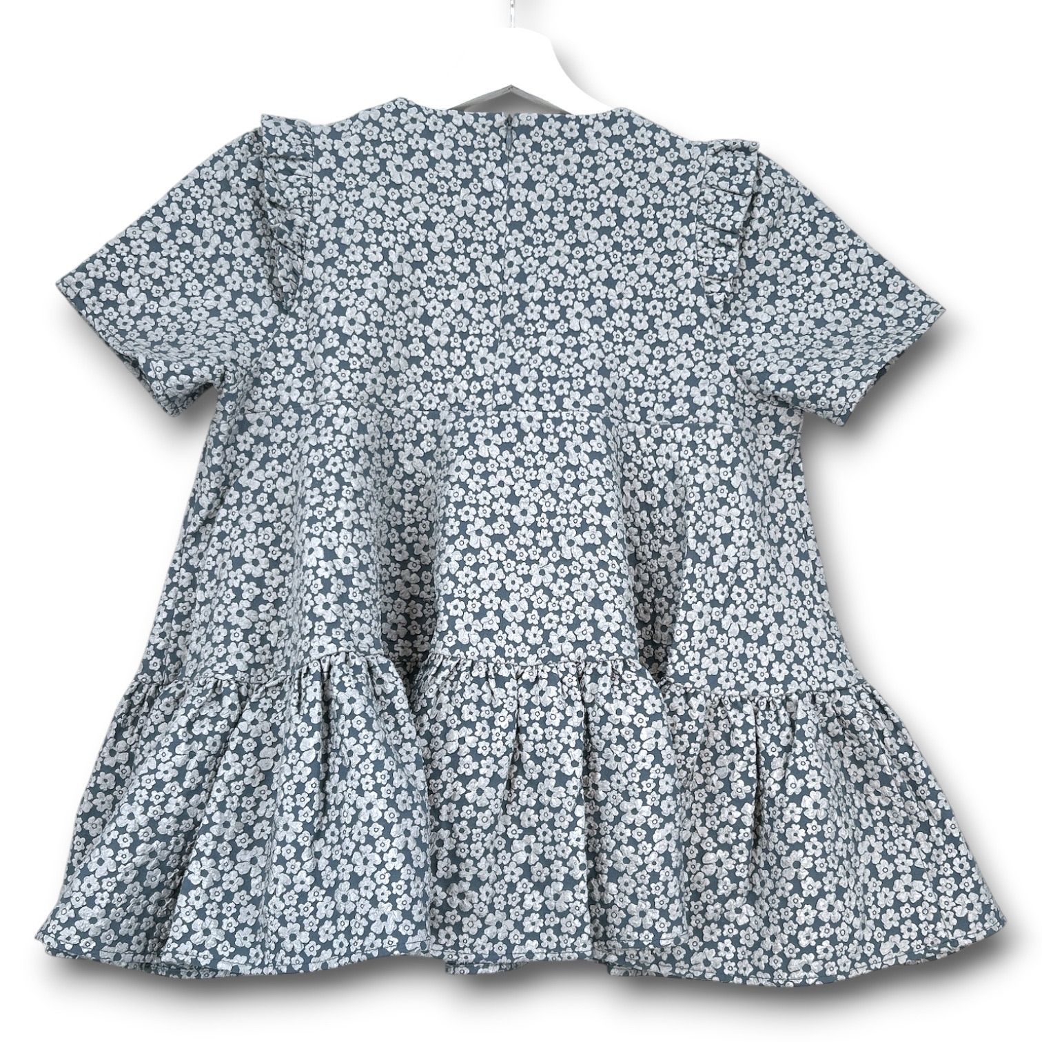 fit more フィットモア フラワージャガードトップス 小花柄 半袖 