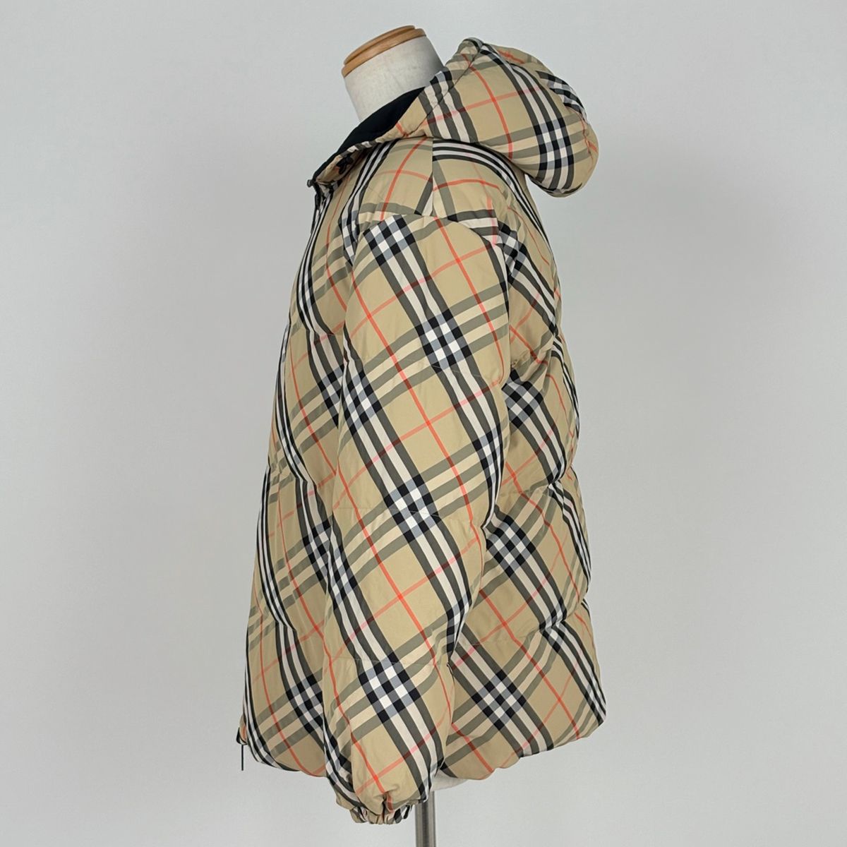 バーバリー BURBERRY ロゴ ダウンジャケット リバーシブル チェック柄