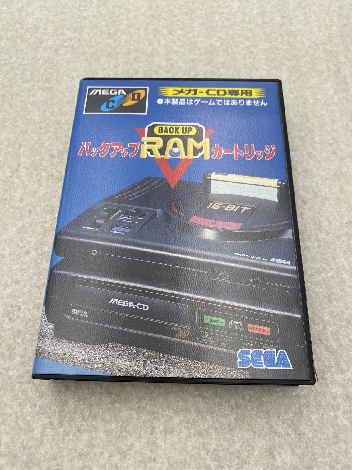 SEGA メガCD専用 バックアップRAMカートリッジ - メルカリ