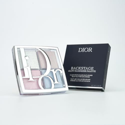 【国内正規品】DIOR ディオール バックステージ グロウ マキシマイザー パレット (#002 フロステッド オパール グロウ) 10g フェイス パウダー 4色チーク ハイライト カラー 美肌 メークアップ 化粧品 コスメ 母の日 クリスマス ホワイトｍａ