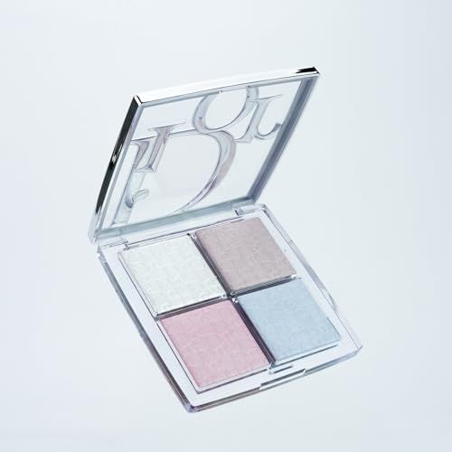 【国内正規品】DIOR ディオール バックステージ グロウ マキシマイザー パレット (#002 フロステッド オパール グロウ) 10g フェイス パウダー 4色チーク ハイライト カラー 美肌 メークアップ 化粧品 コスメ 母の日 クリスマス ホワイトｍａ
