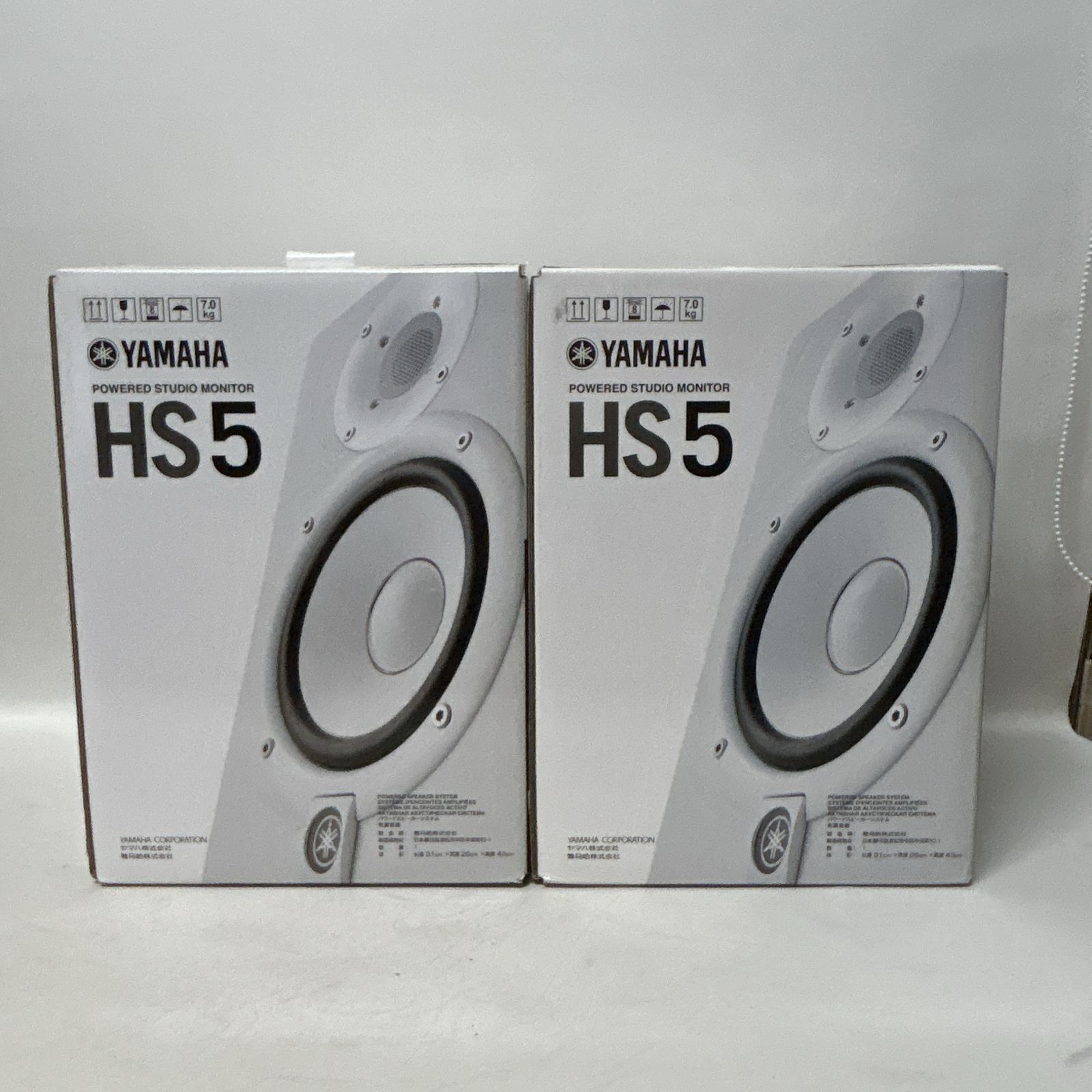 浜館46-786] YAMAHA ヤマハ パワードスタジオモニタースピーカー HS5W