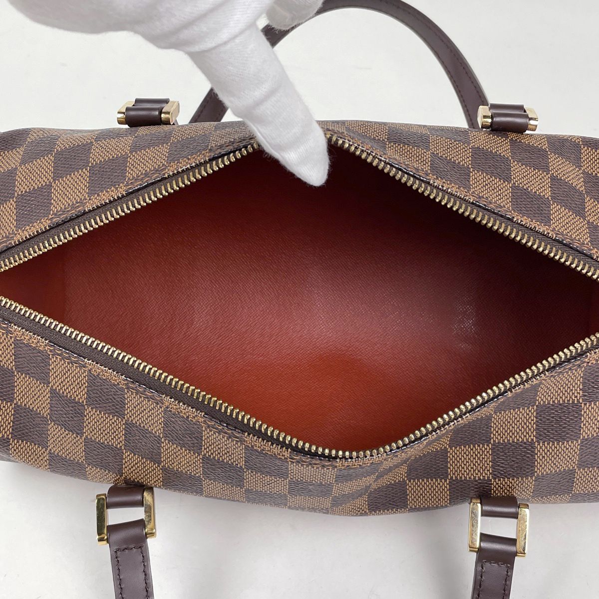 ルイ・ヴィトン Louis Vuitton パピヨン30 バレルバッグ 筒型 