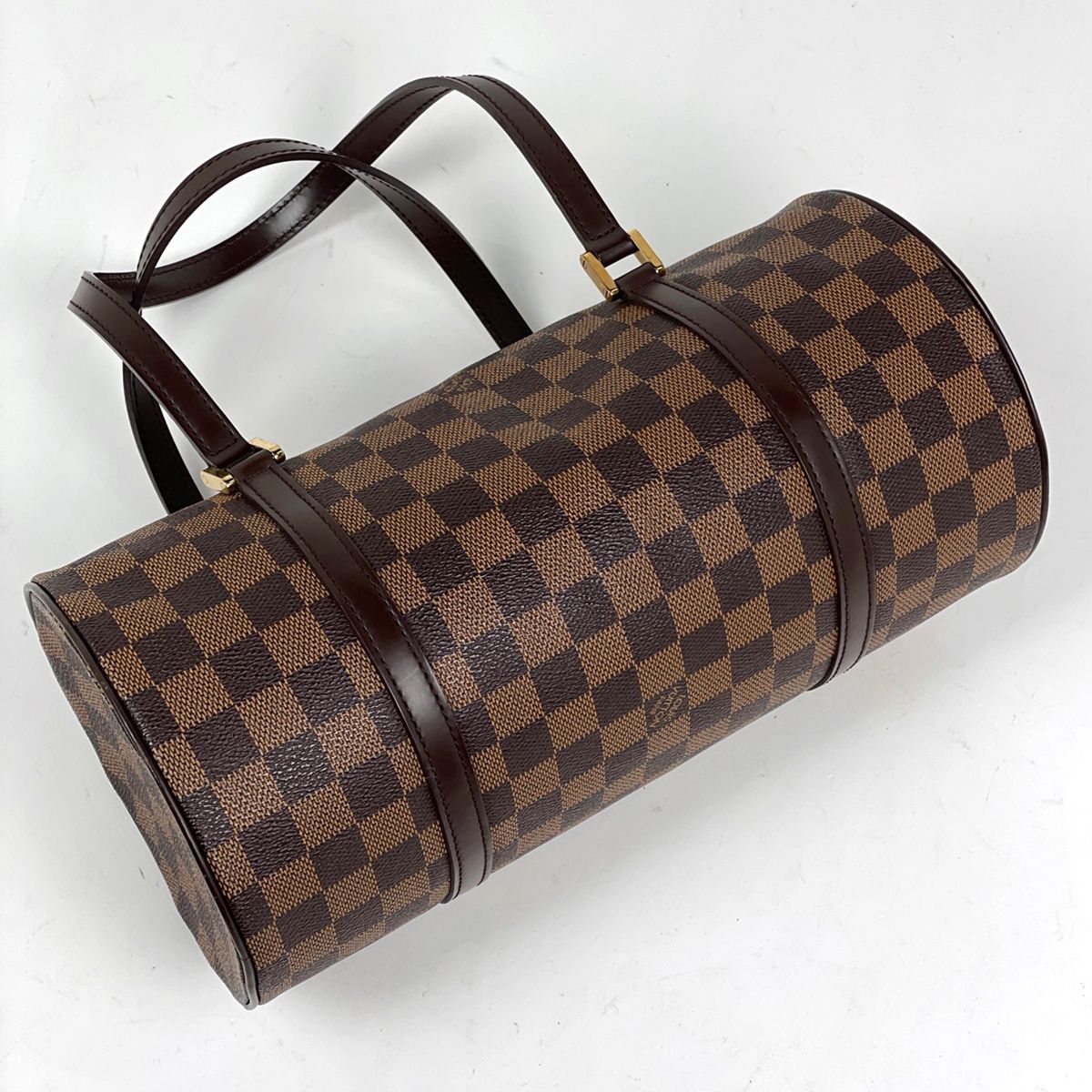 ルイ・ヴィトン Louis Vuitton パピヨン30 バレルバッグ 筒型