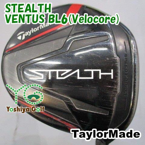 フェアウェイウッド テーラーメイド STEALTH/VENTUS BL6(Velocore)/S/15[150017]