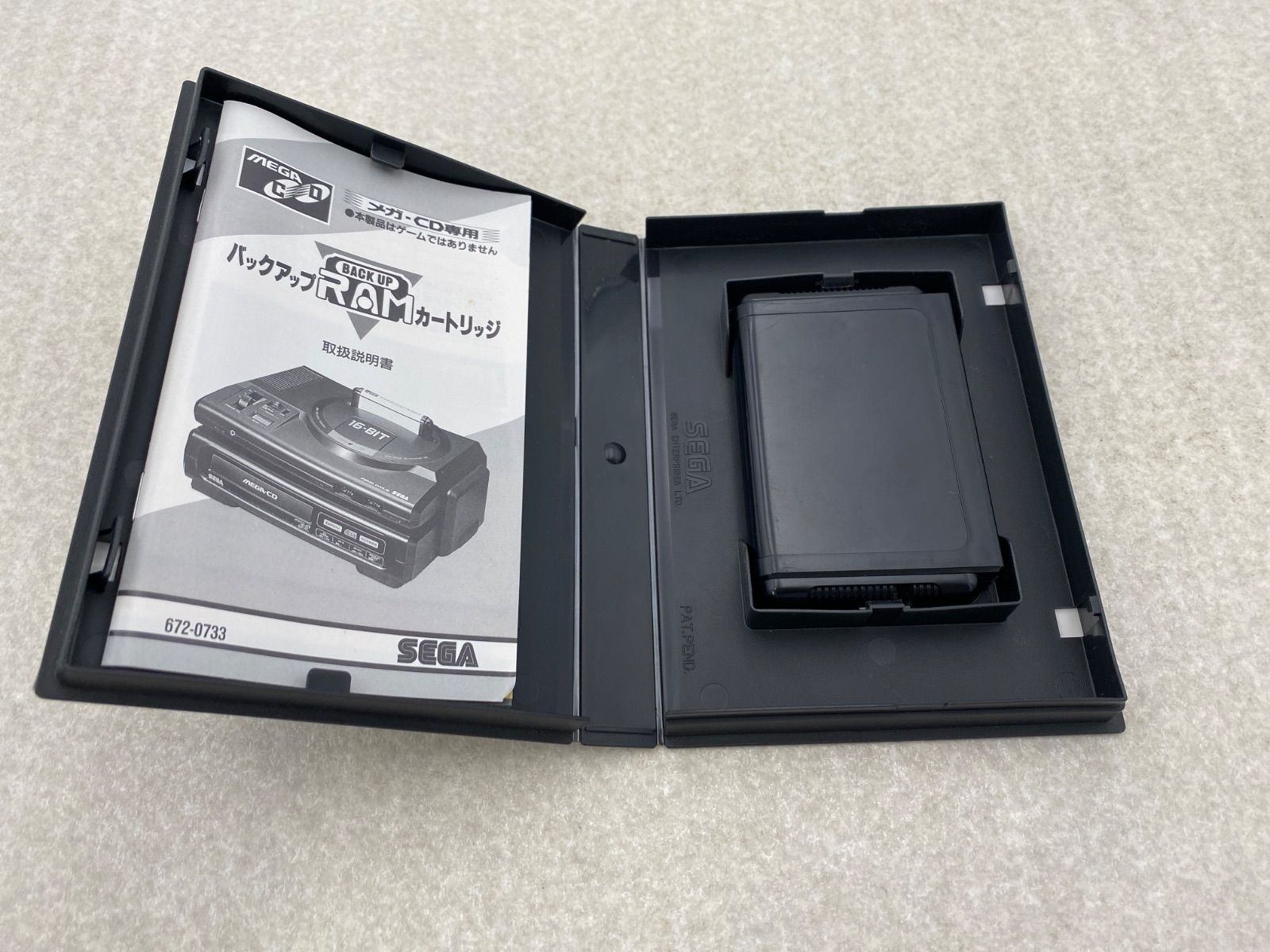 セガ　メガCD　バックアップRAMカートリッジ SEGA メガCD専用 バックアップRAMカートリッジ - メルカリ