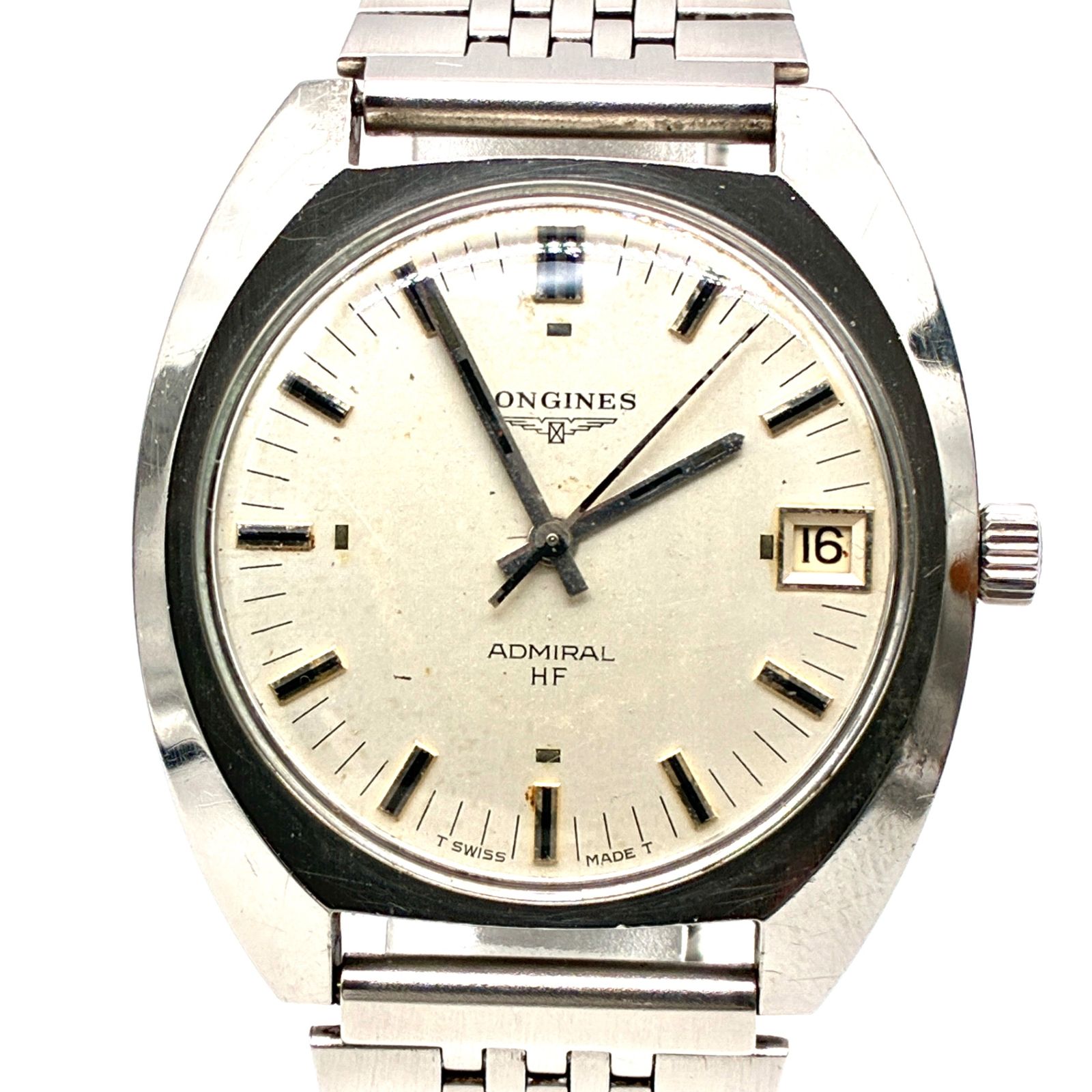 希少 稼働品 LONGINES ロンジン メンズ 腕時計 手巻き アドミラルHF 