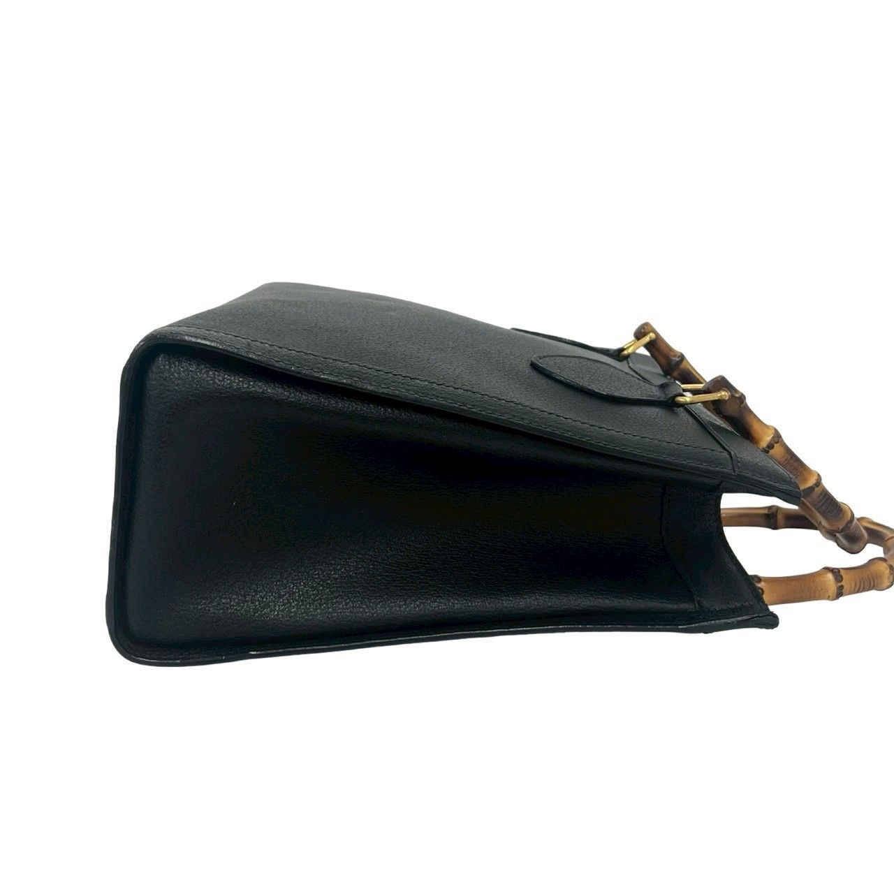 極 美品 GUCCI グッチ オールドグッチ ヴィンテージ バンブー レザー
