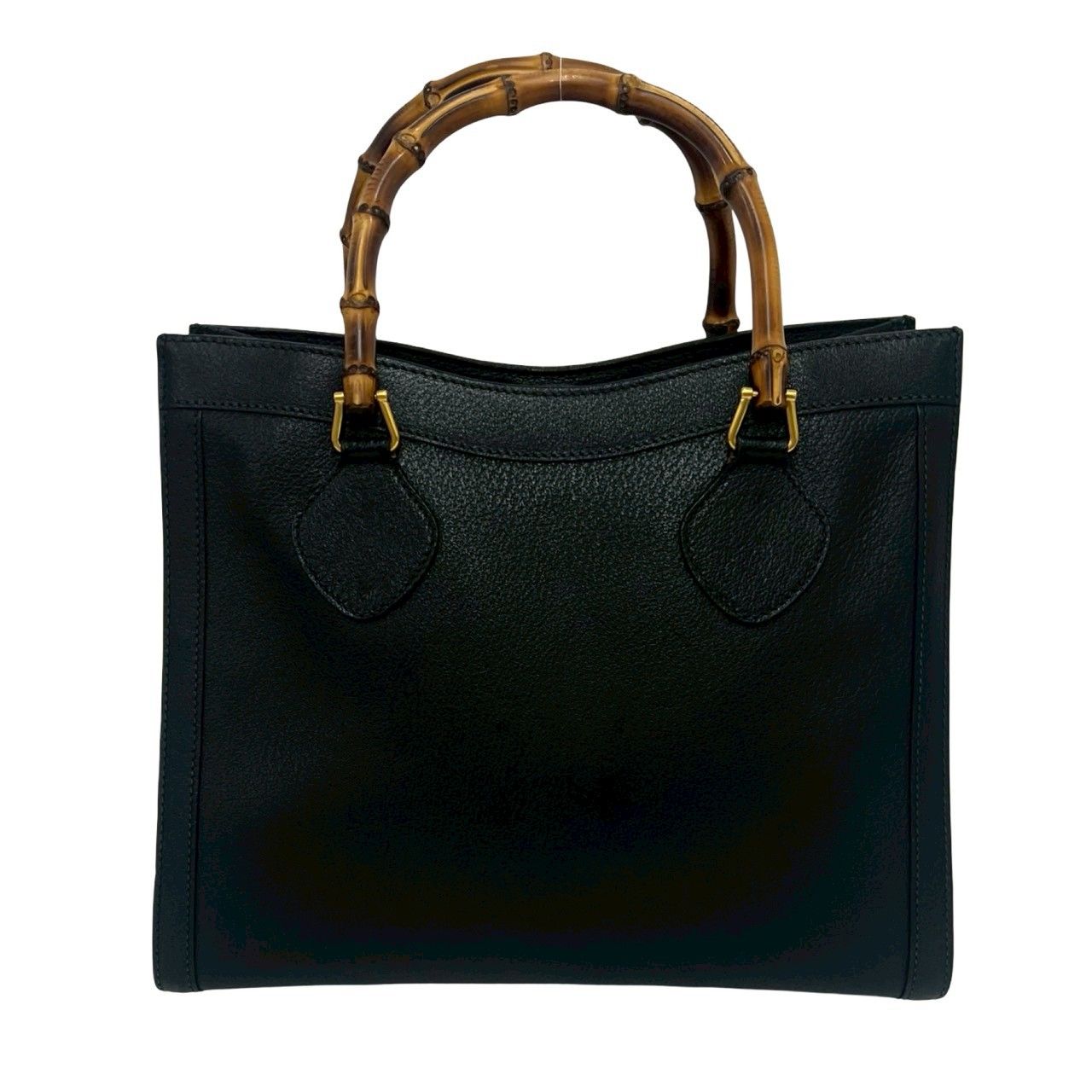 極 美品 GUCCI グッチ オールドグッチ ヴィンテージ バンブー レザー