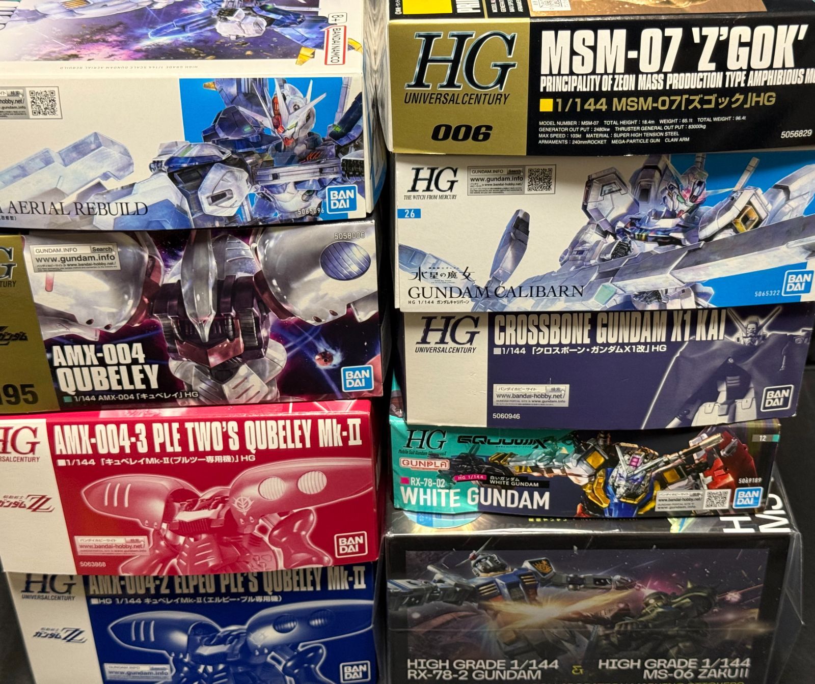 【倉庫保管品 特価セット】HGガンプラ＋限定品 12点まとめ／新品未開封・未組立