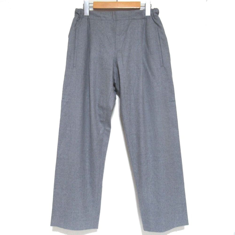 美品 CARUSO カルーゾ ワンタック イージー スラックスパンツ サイズ44R グレー メンズ 古着 中古 USED 美品 CARUSO カルーゾ ワンタック イージー スラックスパンツ サイズ