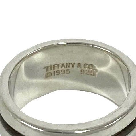 極 美品 TIFFANY&Co. ティファニー ヴィンテージ グルーブド ダブル