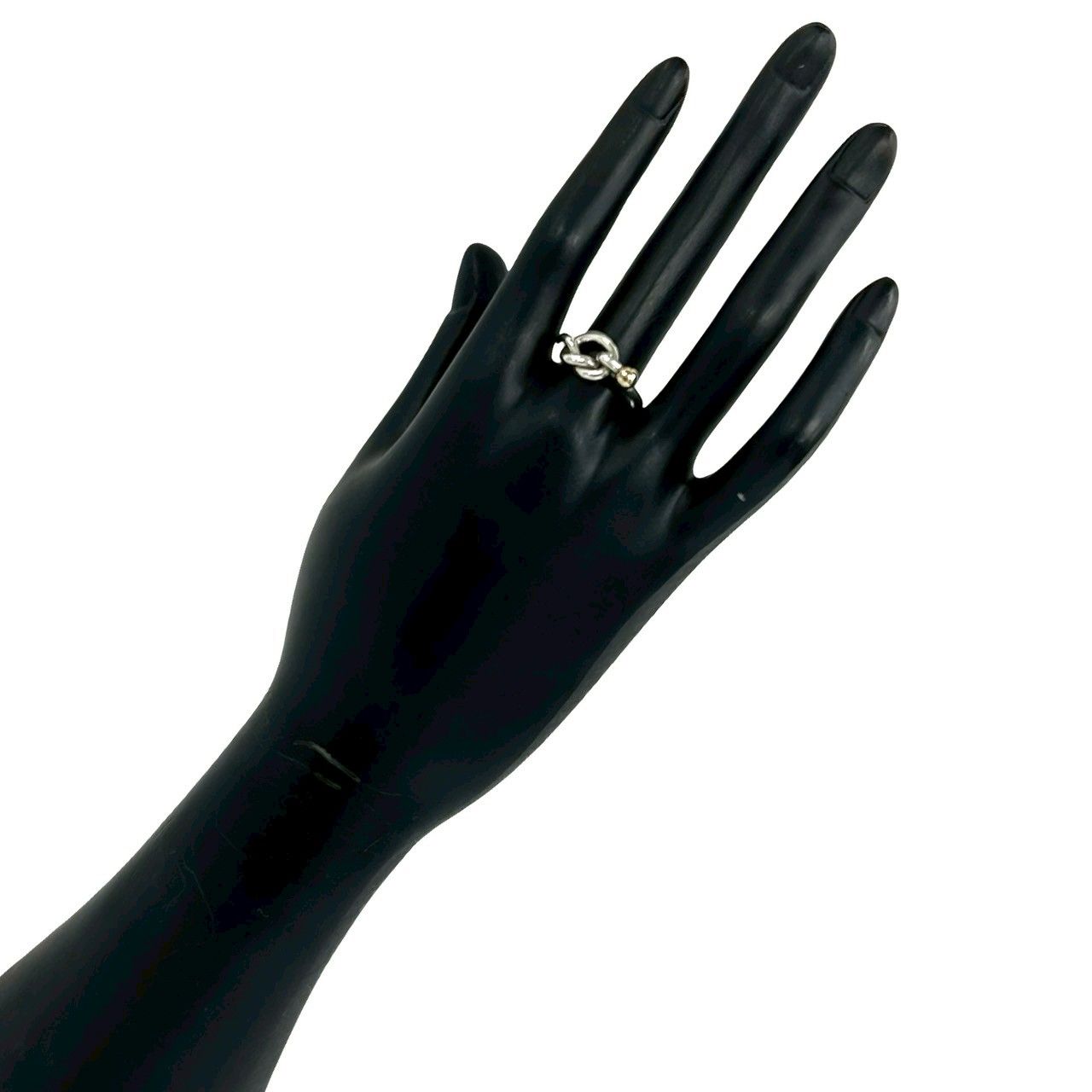 極 美品 箱 袋付 TIFFANY&Co. ティファニー ラブノット リング