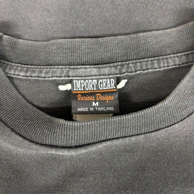 90s OASIS グラフィック Tシャツ サイズM FADE BORO 襤褸 IMPORT GEAR