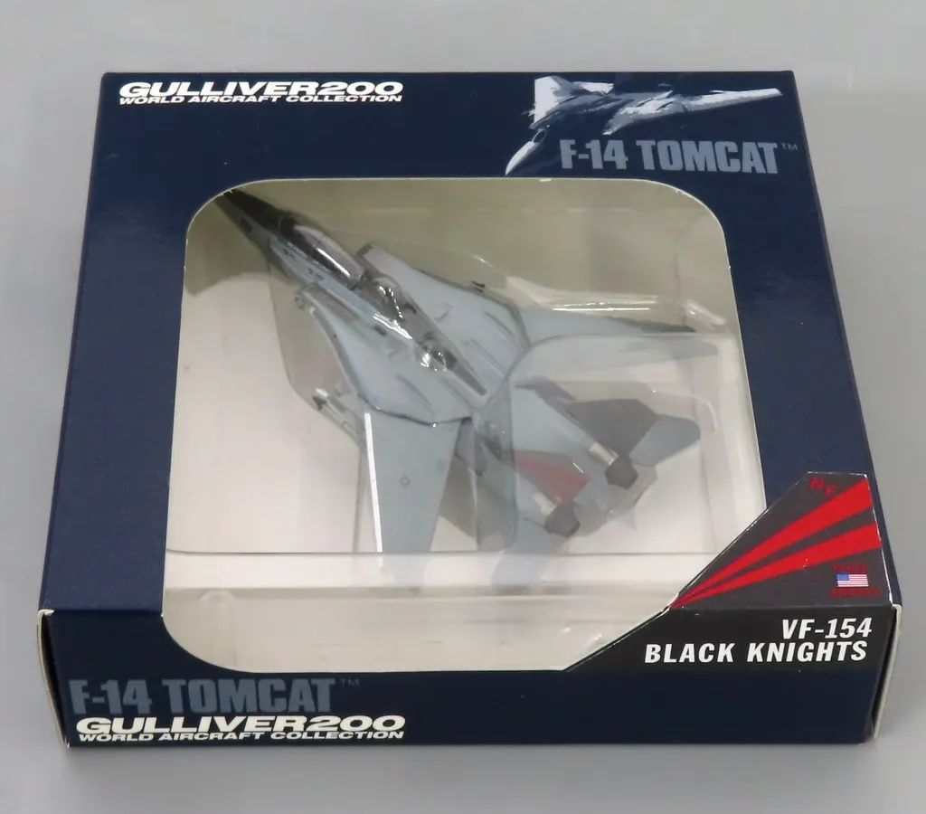 【中古】ミニカー 1/200 F-14A VF-154 ブラックナイツ NF100 2003 [WA22072]
