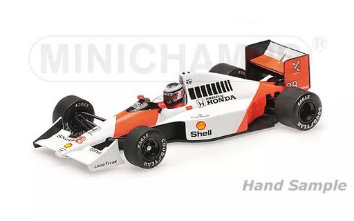 【中古】ミニカー 1/43 マクラーレン ホンダ MP4/5B ゲルハルト・ベルガー ブラジルGP 1990 2位入賞 [537904328]