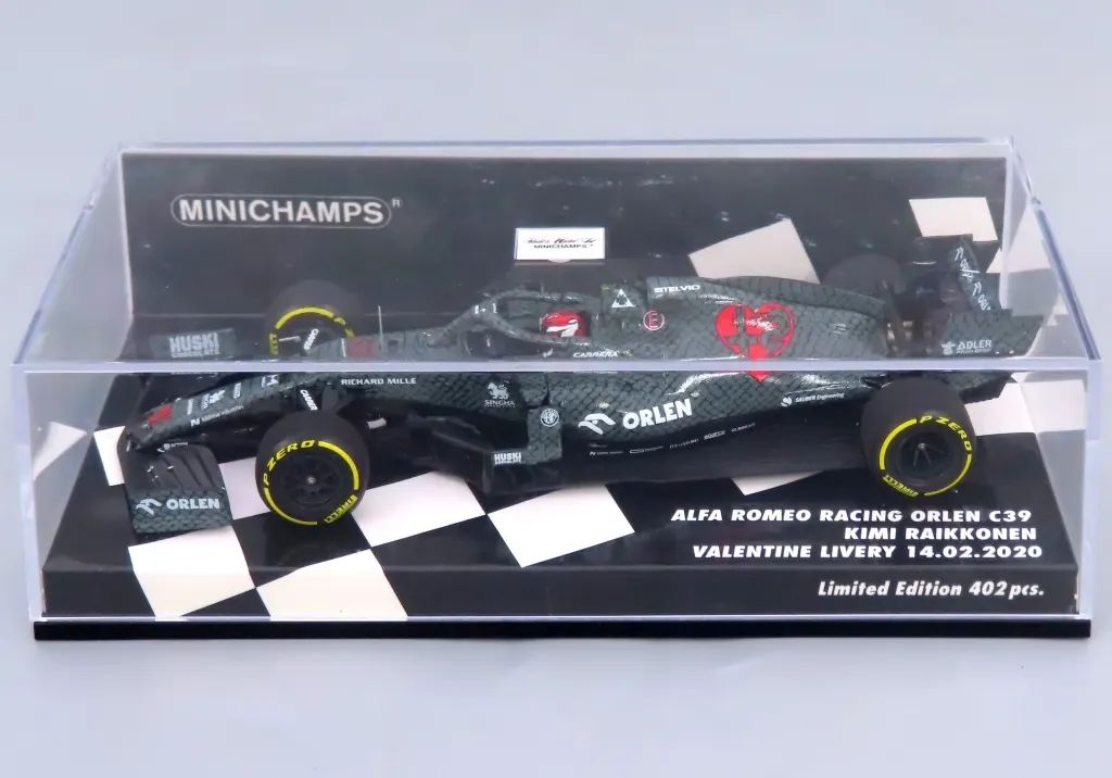【中古】ミニカー 1/43 アルファ ロメオ レーシング F1 C39 バレンタインデー仕様(グリーン) [417209907] 10,500円