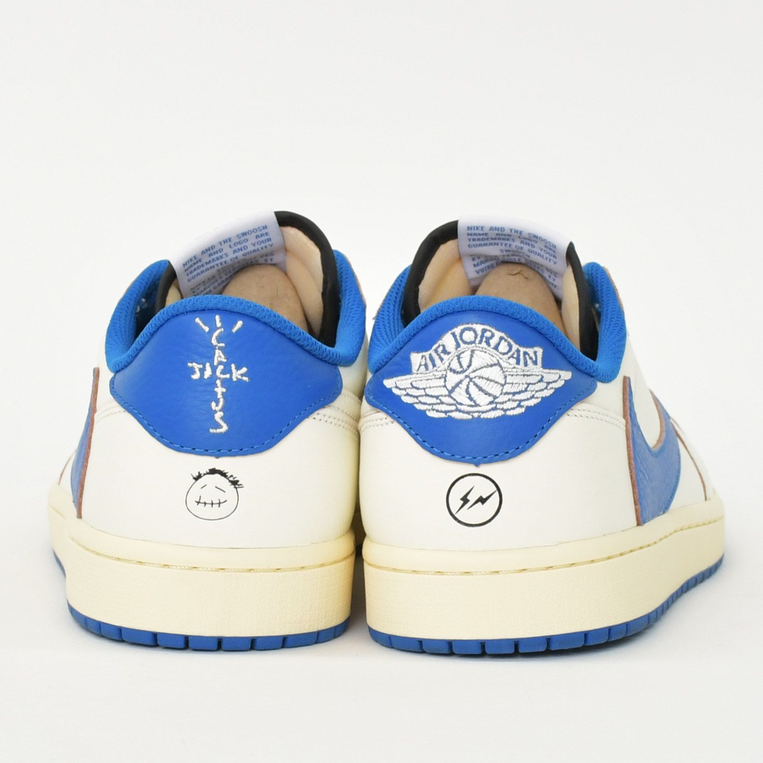 極美品 Travis Scott fragment design Nike Air Jordan 1 Low OG ナイキDM7866-104 フラグメント トラヴィス スニーカー サイズ27 5cm 中古 4b012370 - メルカリ