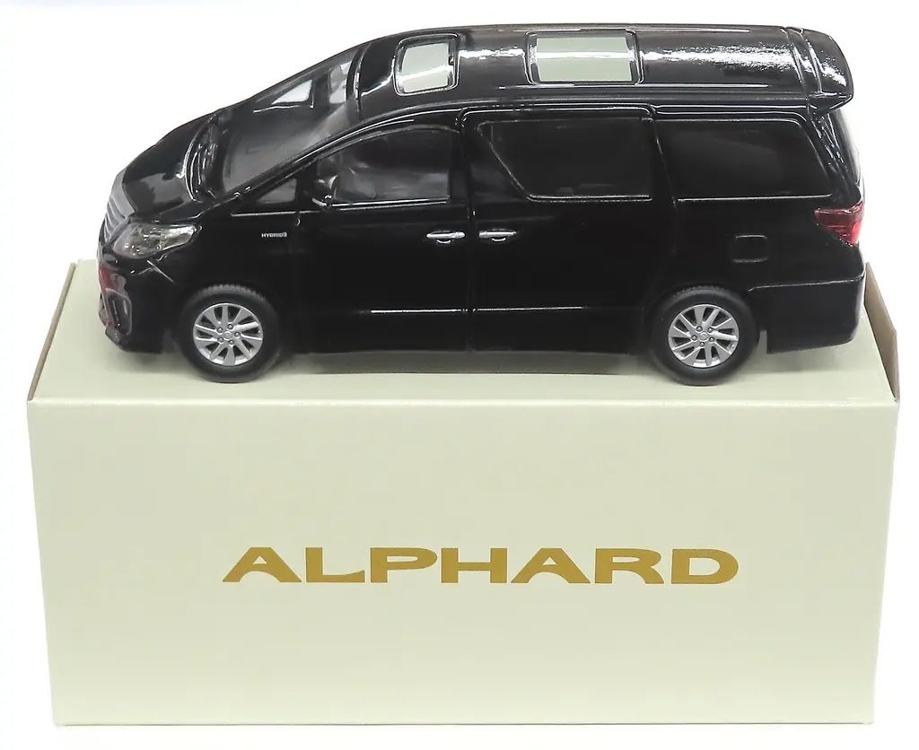 【中古】ミニカー 1/30 トヨタ アルファード(ブラック) [202]