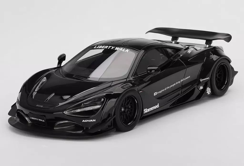 【中古】ミニカー 1/18 マクラーレン 720S LB★Works TAS 2024(ブラック) 「Top Speedシリーズ」 [TS0587]