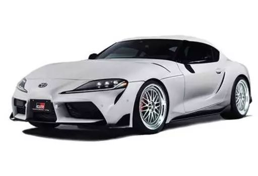 【中古】ミニカー 1/18 GR Supra RZ A90 (ホワイトメタリック) [IG1886]