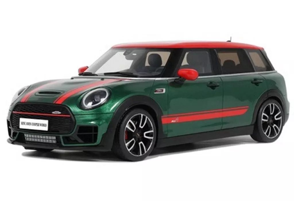 【中古】ミニカー 1/18 ミニ クラブマン (F54) JCW 2021(グリーン) [OTM1168]