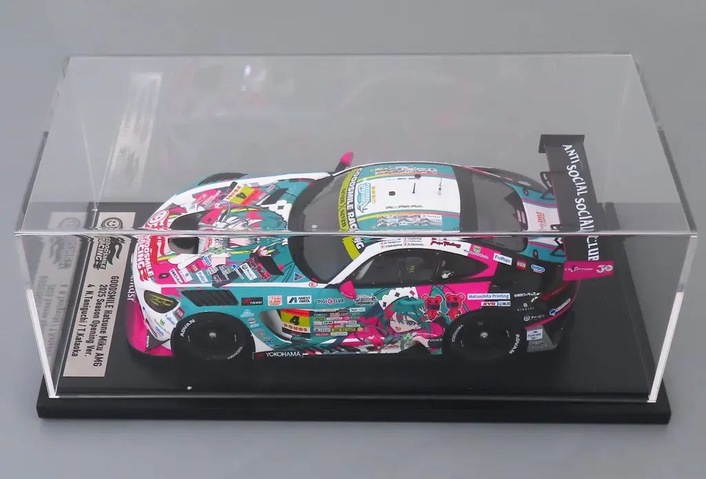 【中古】ミニカー 1/18 グッドスマイル 初音ミク AMG 2025 開幕戦Ver. 「初音ミク GTプロジェクト」