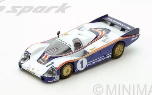 【中古】ミニカー 1/64 Porsche 956 Winner Le Mans 1982 J.Ickx - D.Bell #1 [Y099]
