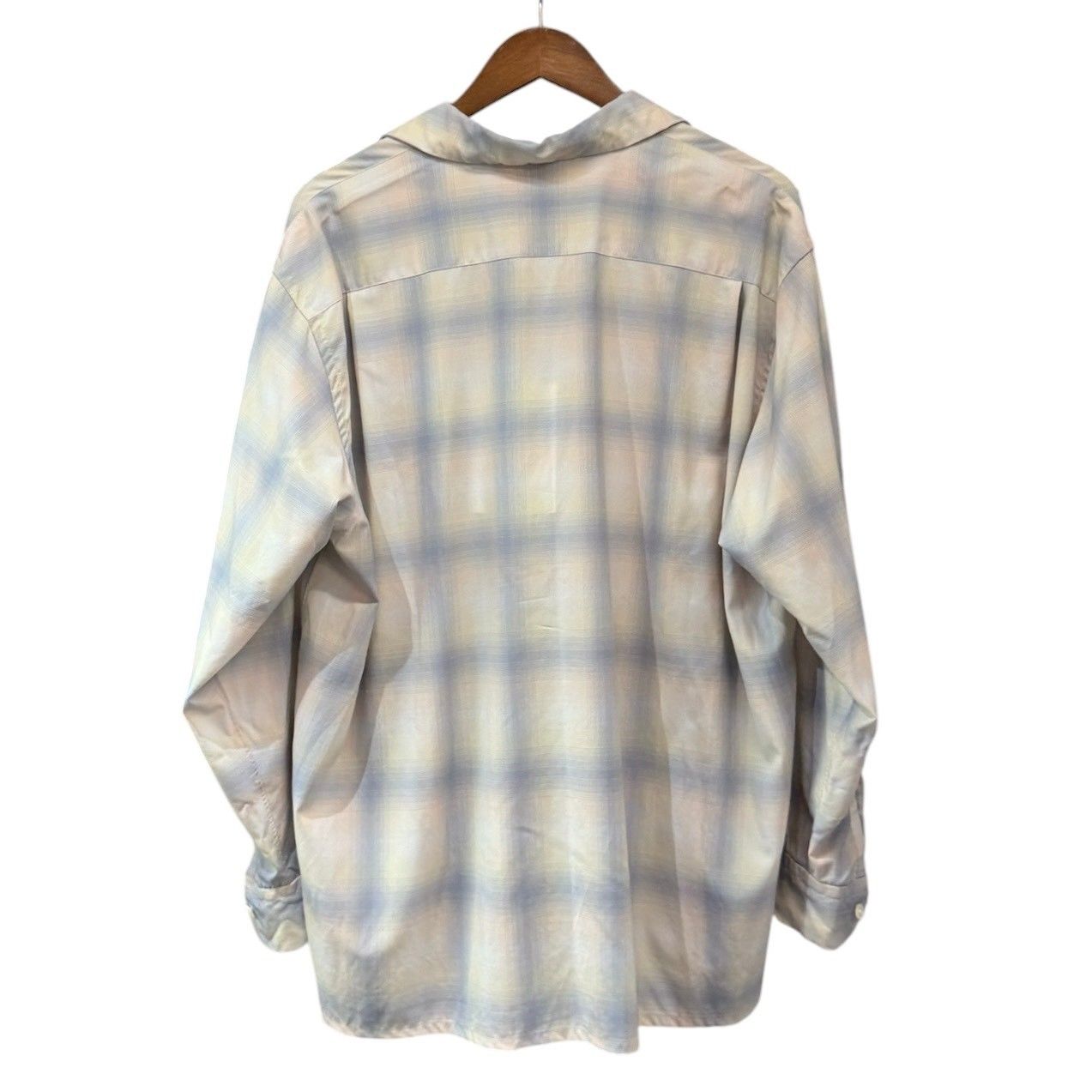2025 SS KAPTAIN SUNSHINE オンブレチェックシャツ KAPTAIN SUNSHINE キャプテンサンシャイン 25SS Open Collared Shirt