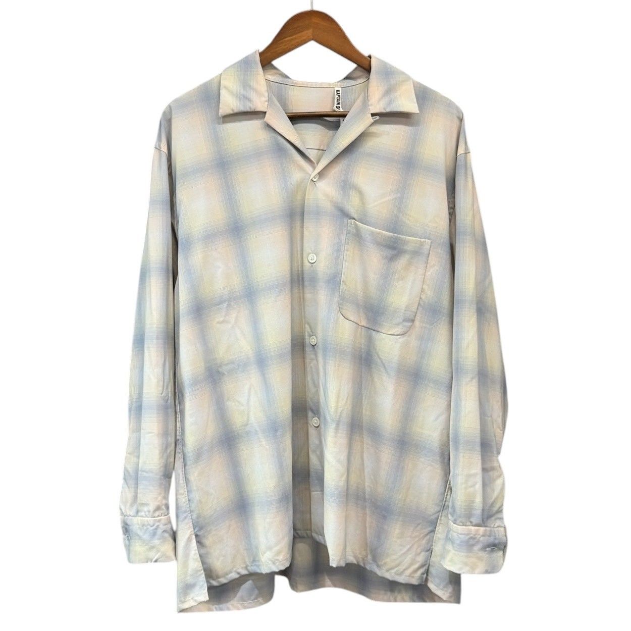kaptain sunshine シャツ キャプラ 36 25SS KAPTAIN SUNSHINE キャプテンサンシャイン 25SS Open Collared Shirt