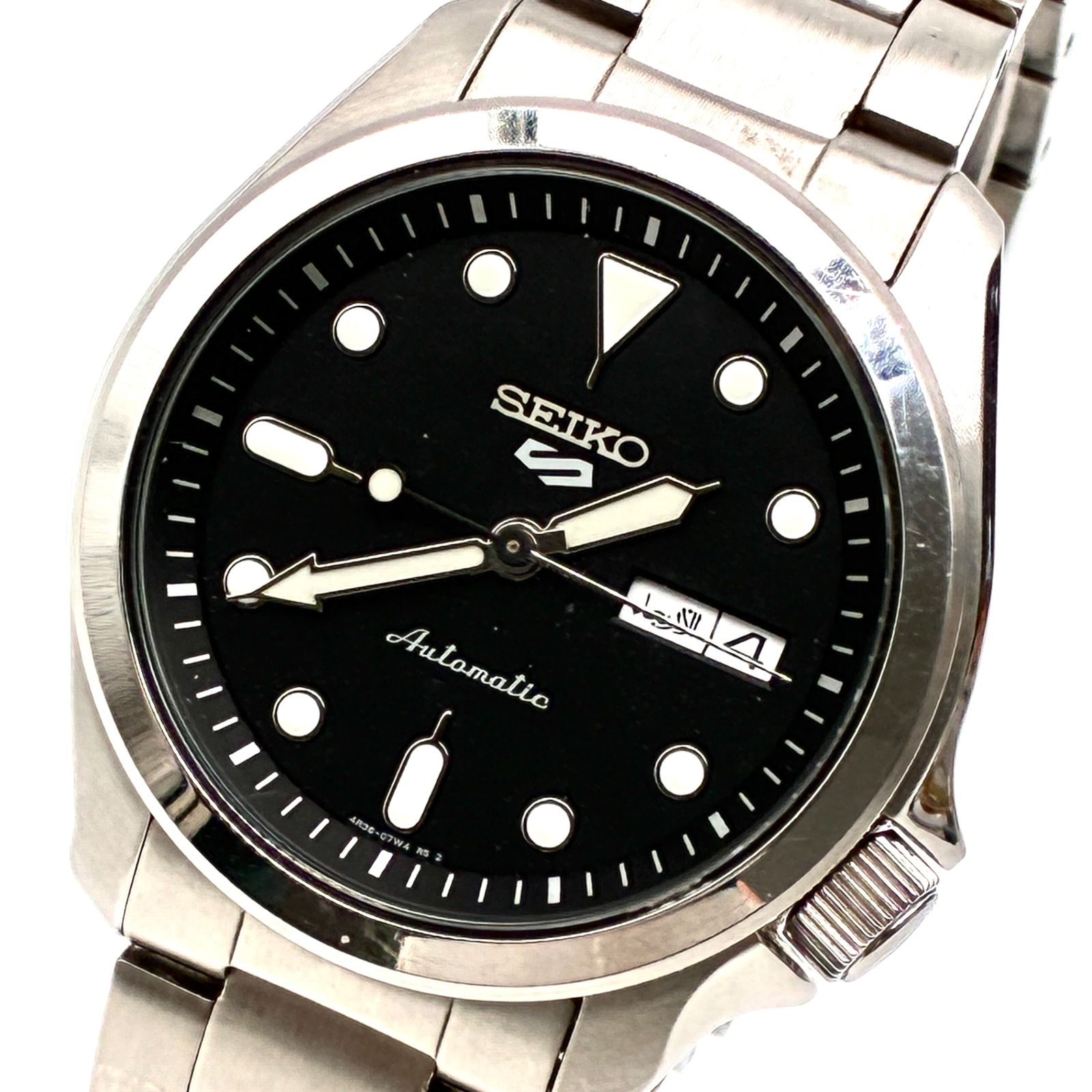 ブランド腕時計 セイコーファイブ自動巻き 金時計 超美品！SEIKO 5 